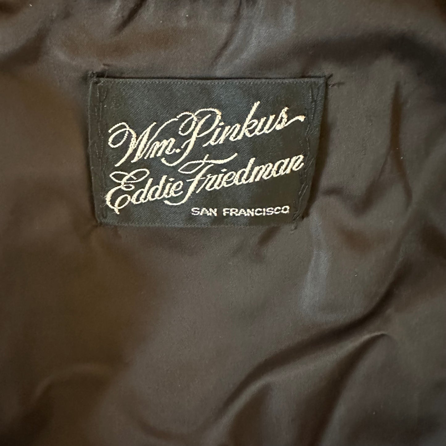 Vintage 1960s Mink Cropped Dress Jacket S