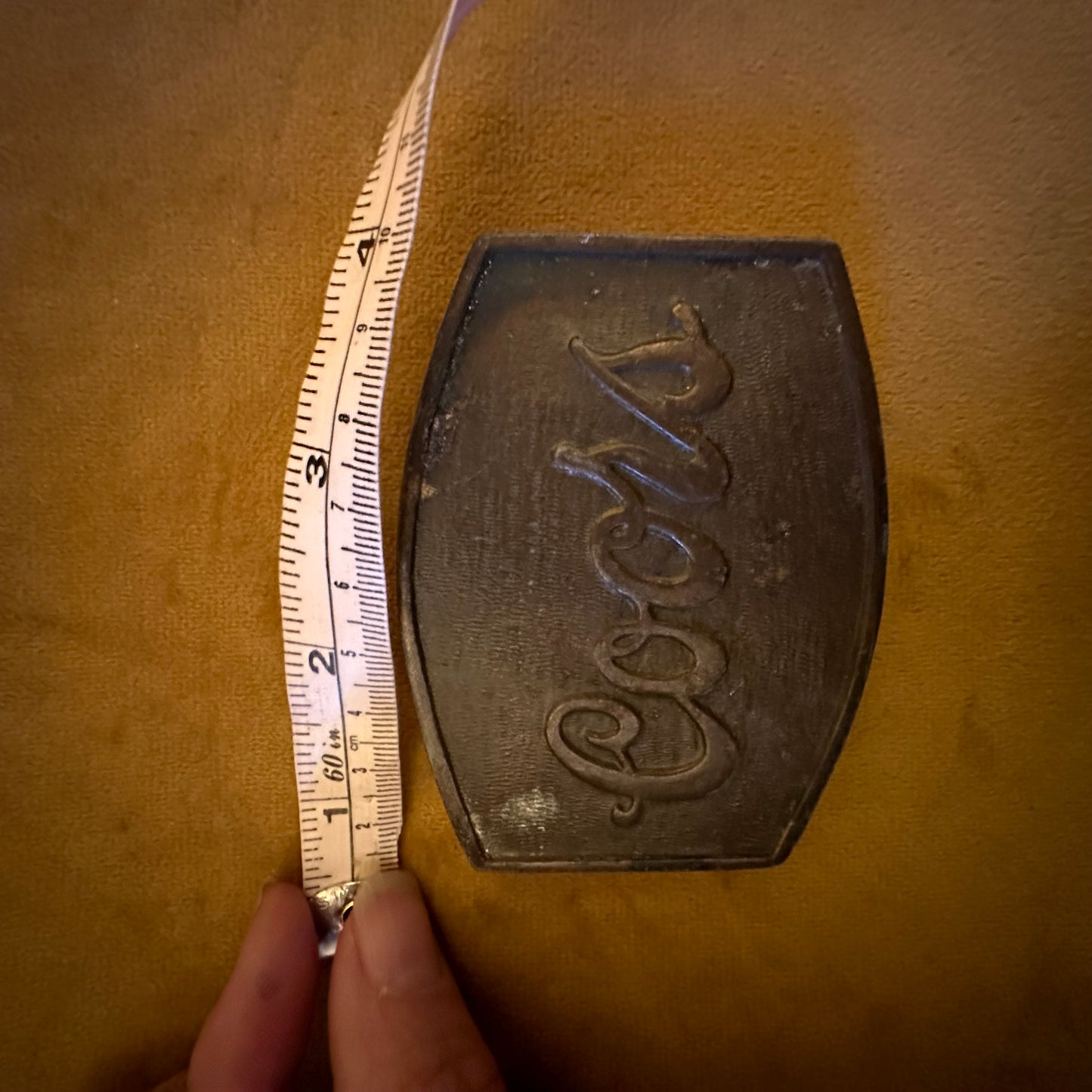 Vintage Coors Belt Buckle