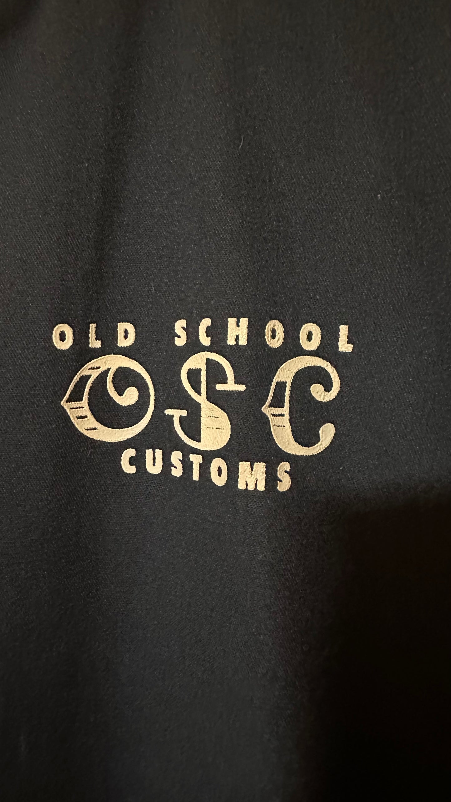 Vintage 1990s OSC Motorcycle Service Center Utility Jacket XL