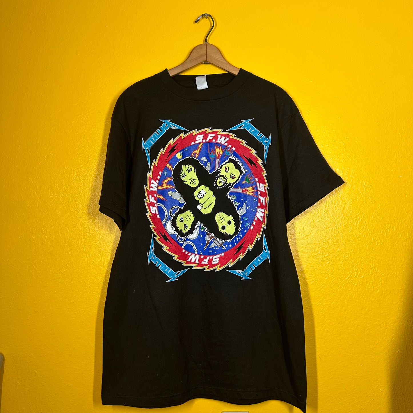 1996 Authentic Vintage Metallica Now What Tee Sz L