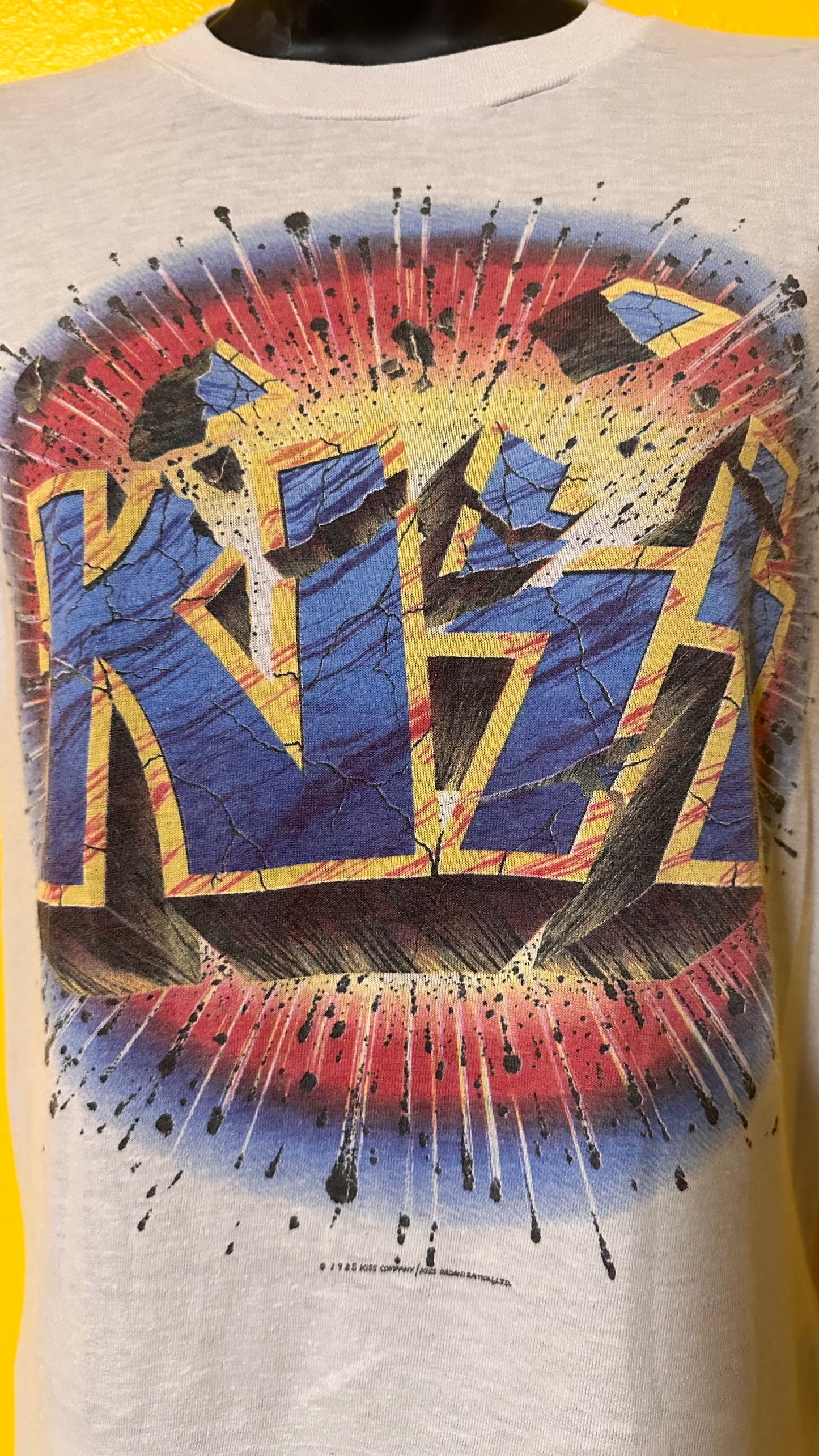 KISS Asylum 1985 Tour Tee S