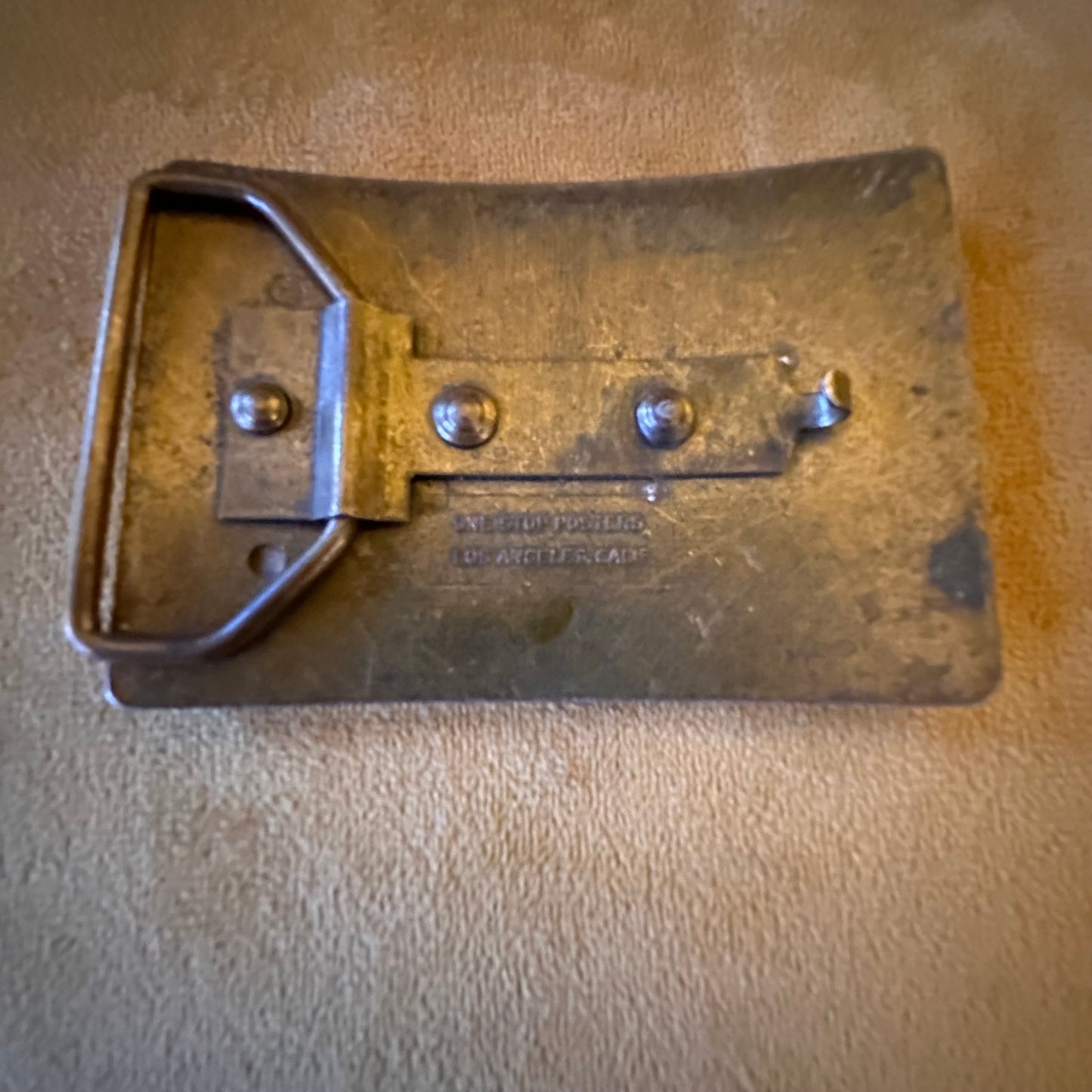 Vintage RARE Prismatic Elvis Belt buckle