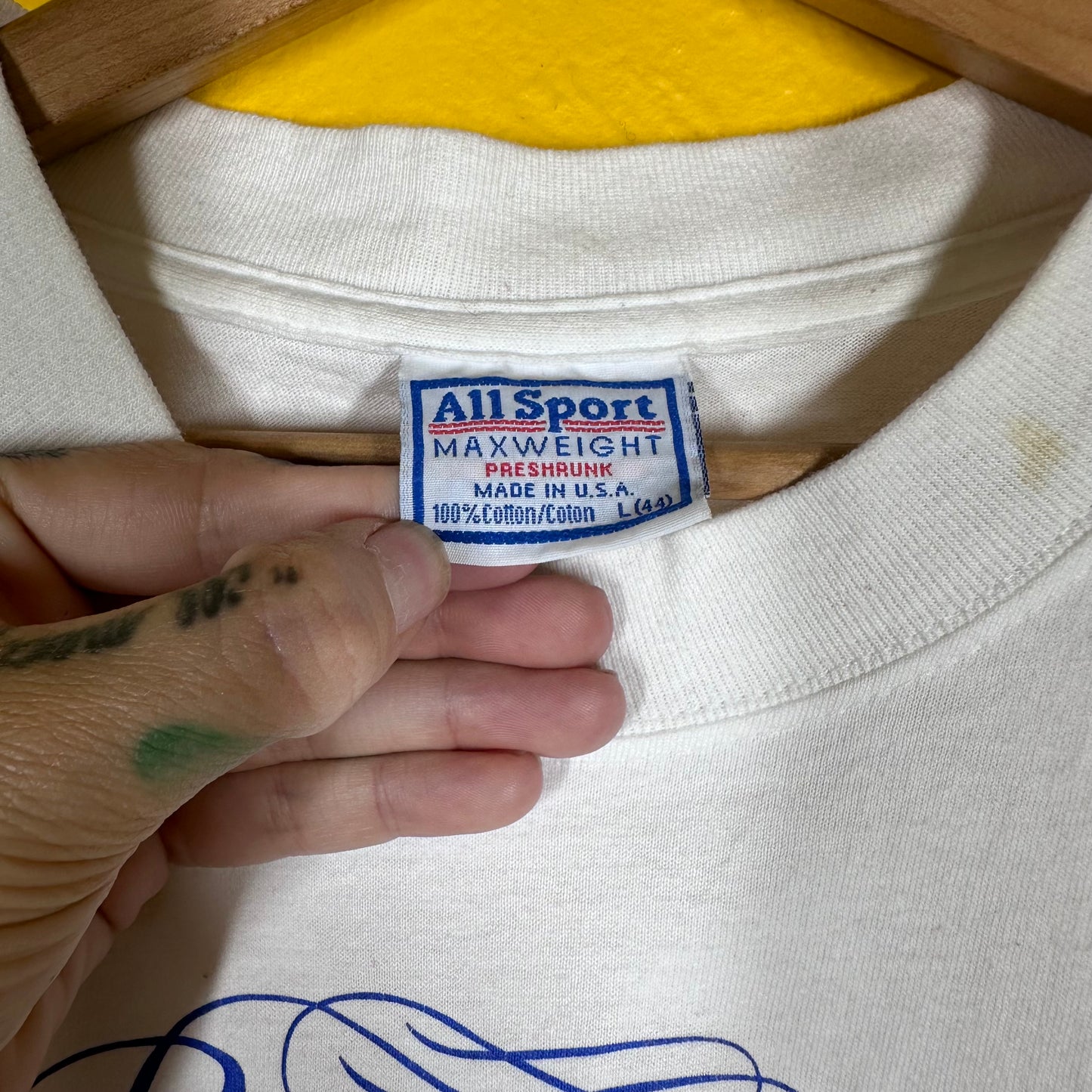 Vintage Proud to be an American Tee Sz L