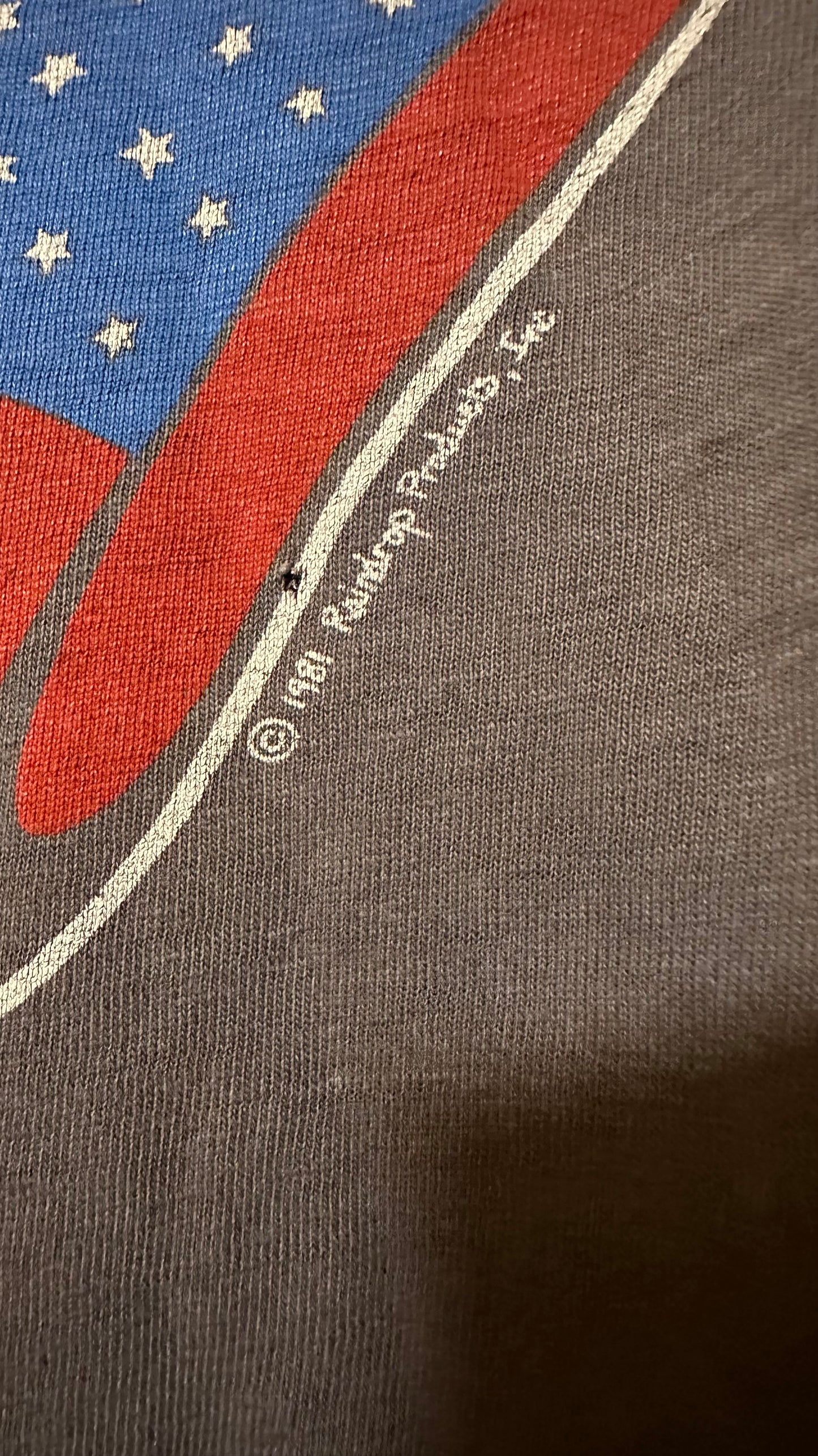 1981 Rollin Stones American Tour Single Stitch Concert Tee M