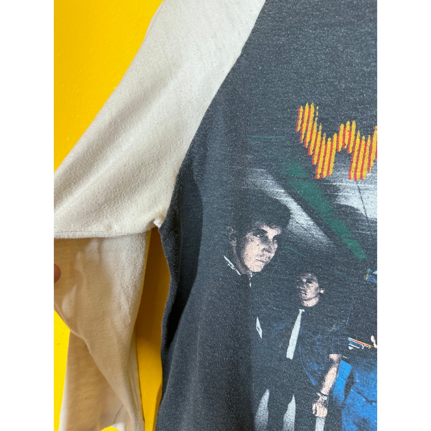 Vtg The Who Tommy Raglan Single Stitch Double Sided Sz. M 1980s Band Tee