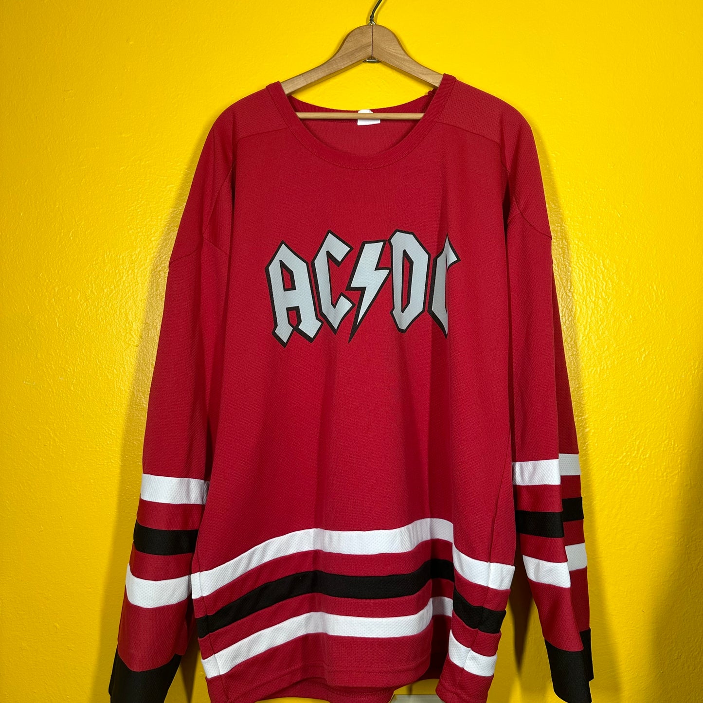 2009 AC/DC Hockey Jersey XL Vintage