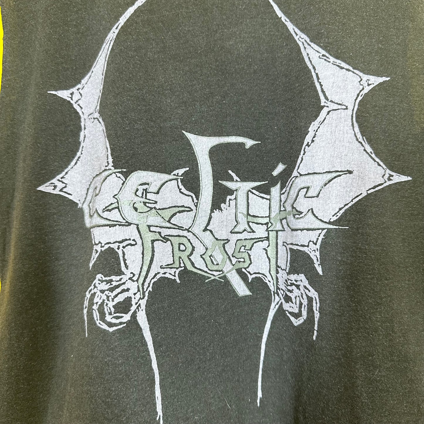 Vintage 1980s Celtic Frost Single Stitch Cut off Tee Sz M