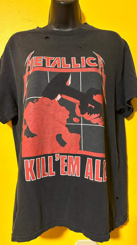 1994 Metallica Kill ‘Em All Tee Sz L