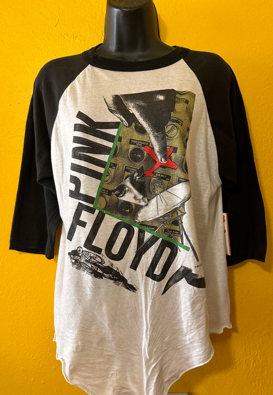 1987 Pink Floyd Vintage Single Stitch Raglan M