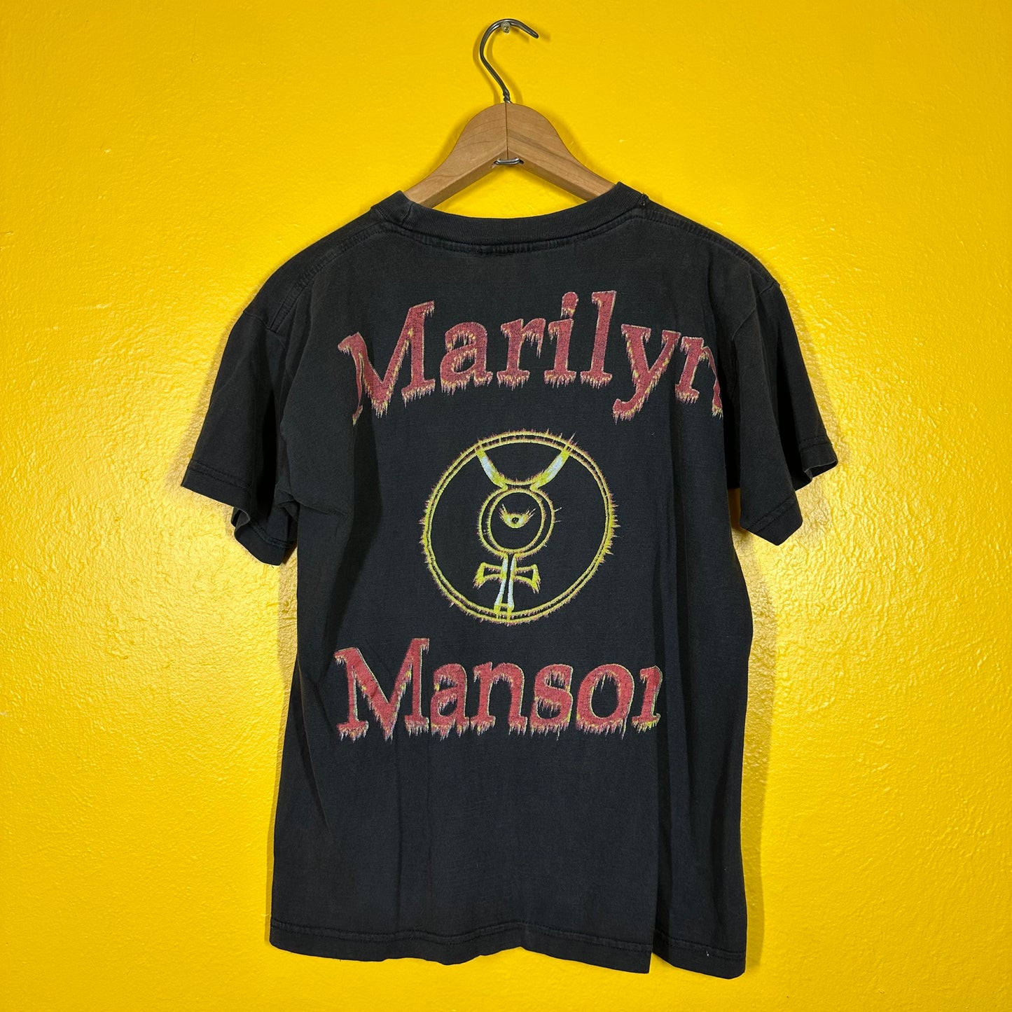 VTG 90s Y2K Marilyn Manson Tee Double Sided Sz M