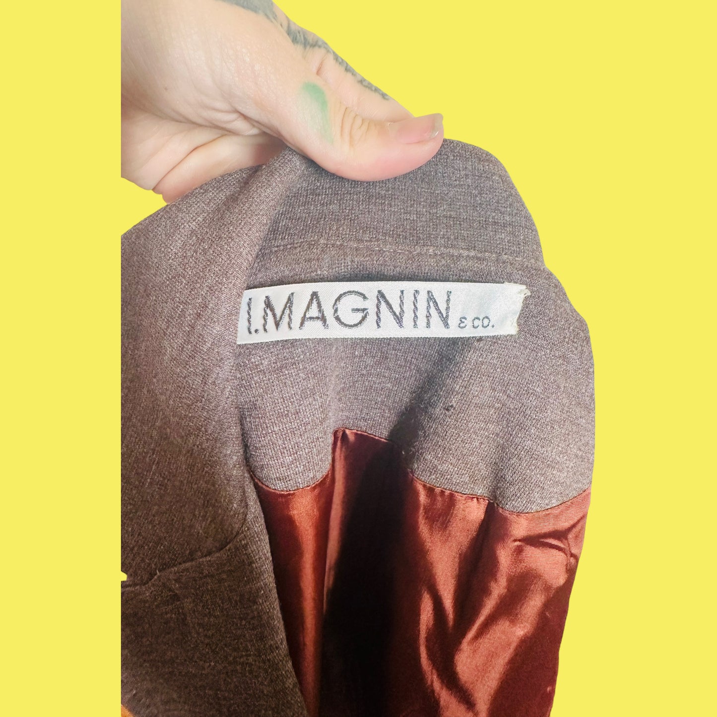 I Magnin Vintage Tweed Blazer XS