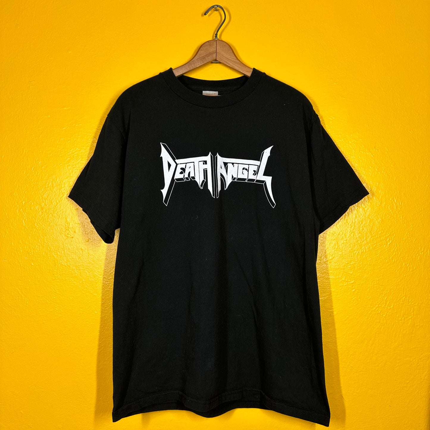 Vtg Death Angel 2001 Tour Tee Sz L Double Sided Metal Thrash T Shirt