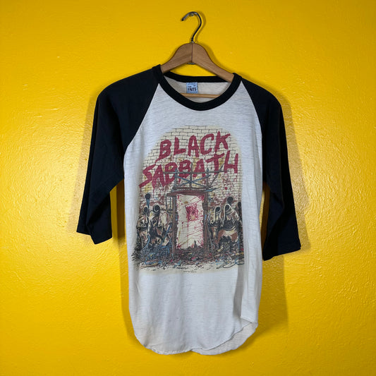 VTG Black Sabbath Mob Rules Raglan size M