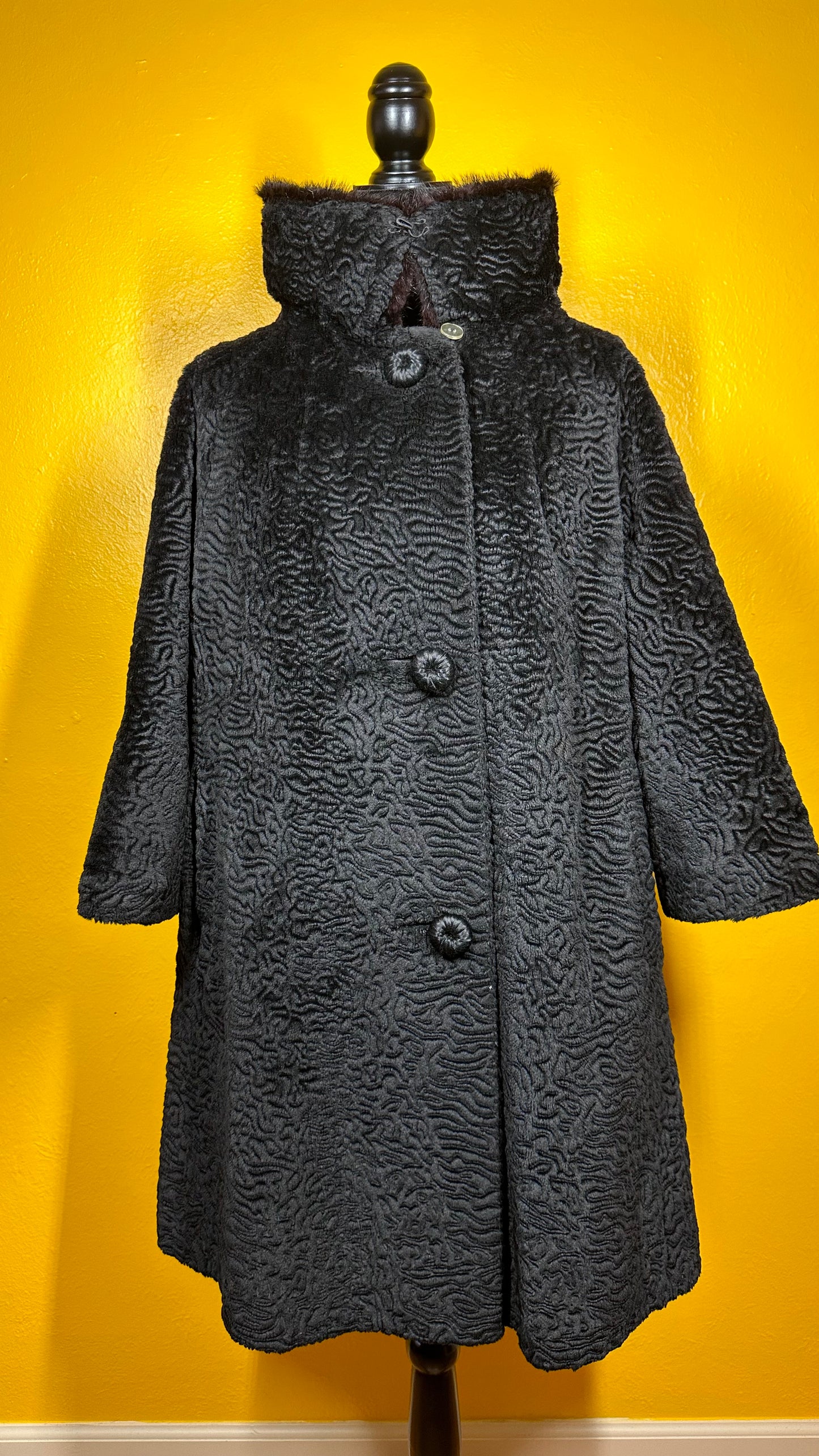 Vintage Mink Dress Coat