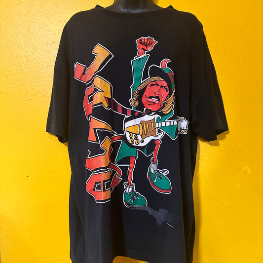 2000 AC/DC Cartoon Vintage Tee XL