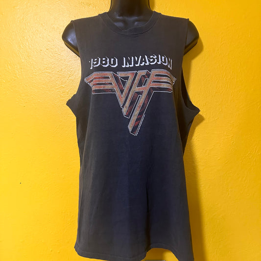 1980 Vintage Van Halen Cut off Muscle Tee