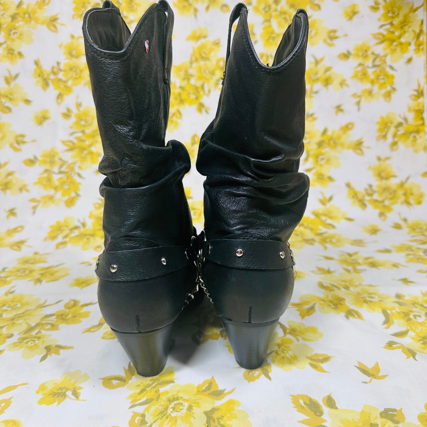 Vintage DEADSTOCK Dingo Slouch Cowgirl Boots Size 9