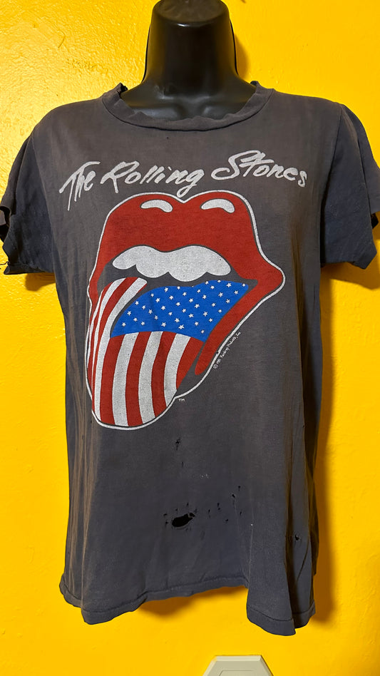 1981 Rollin Stones American Tour Single Stitch Concert Tee M