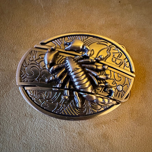 Scorpion Switch Blade Belt Buckle