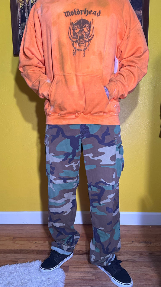 Military issue Vintage Camo Cargo Pants 34 x 36