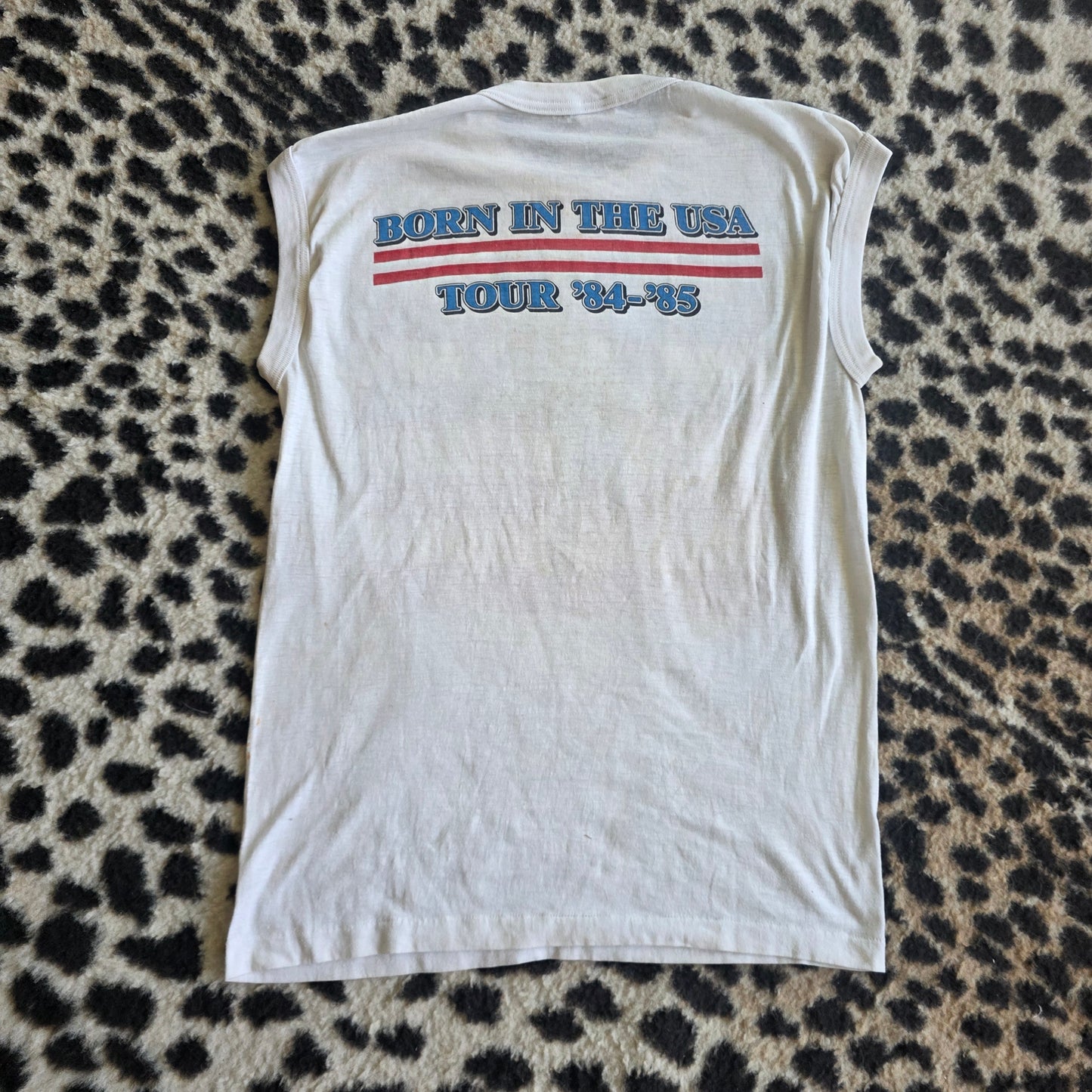 1984 Bruce Springsteen Born in USA Tour Tank Tee